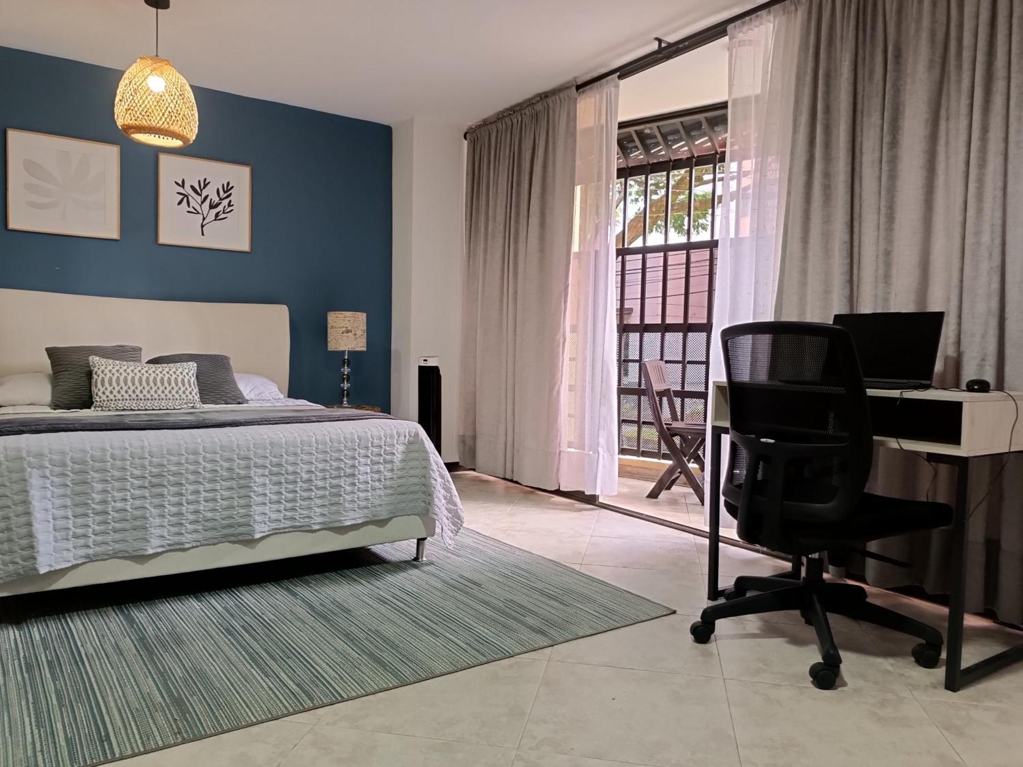 Acogedor Apartaestudio Ubicado En Laureles Leilighet Medellín Eksteriør bilde